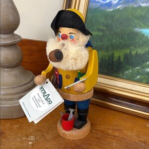 Straco Erzgebirge German Wood FISHERMAN I Smoker,